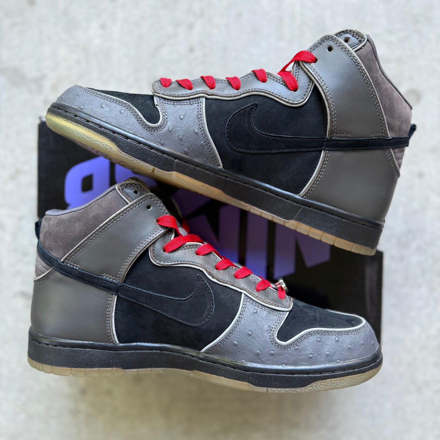 Size 12 - 2007 Nike Dunk SB High “MF DOOM”