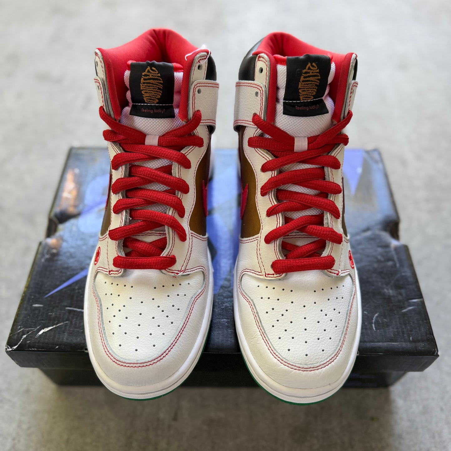 Size 9.5 - 2007 Nike Dunk SB High “Money Cat”