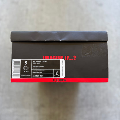 Size 9 - 2011 Nike Air Jordan 1 High “Banned”