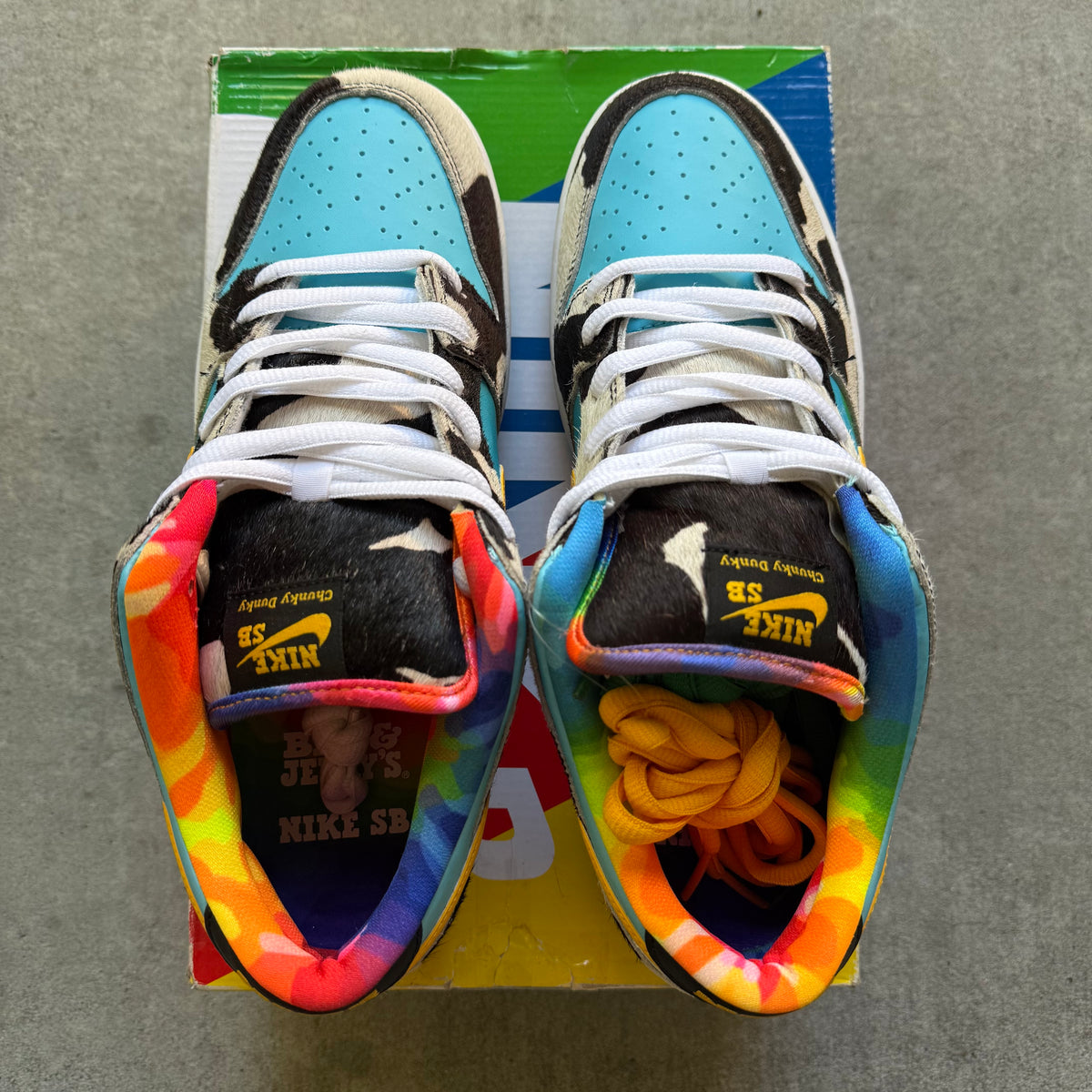 Size 10.5 - 2020 Ben & Jerry’s x Nike Dunk SB Low “Chunky Dunky”