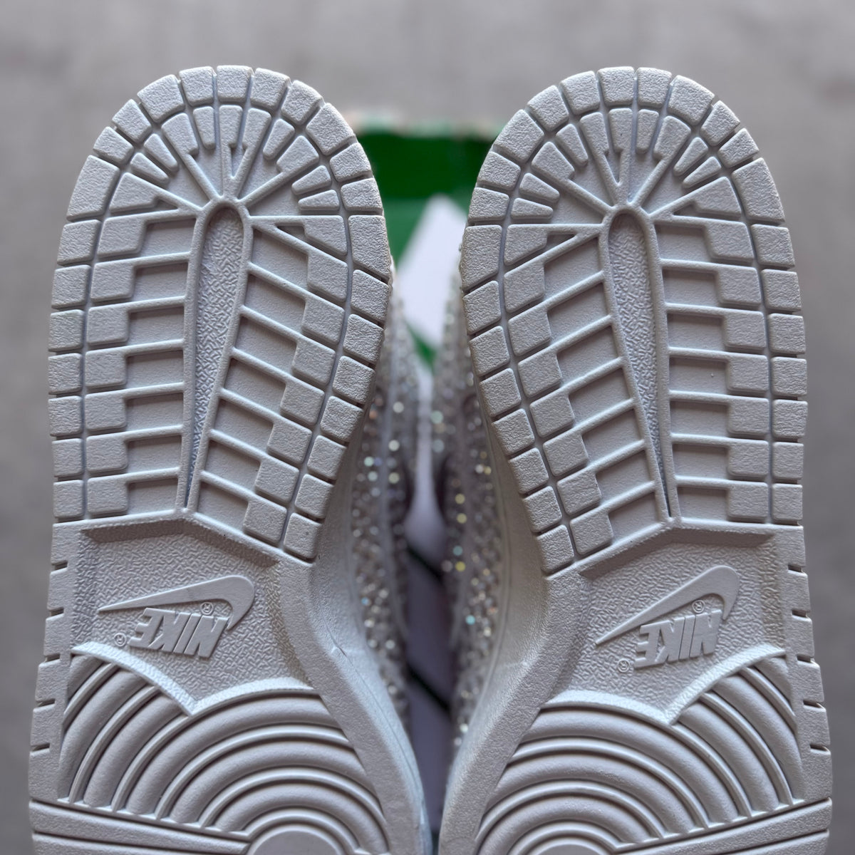 Size 11.5 - 2020 Swarovski x Nike Dunk Low Cactus Plant Flea Market “Pure Platinum”