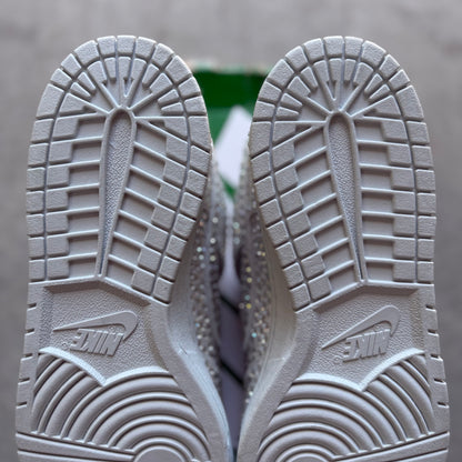 Size 11.5 - 2020 Swarovski x Nike Dunk Low Cactus Plant Flea Market “Pure Platinum”