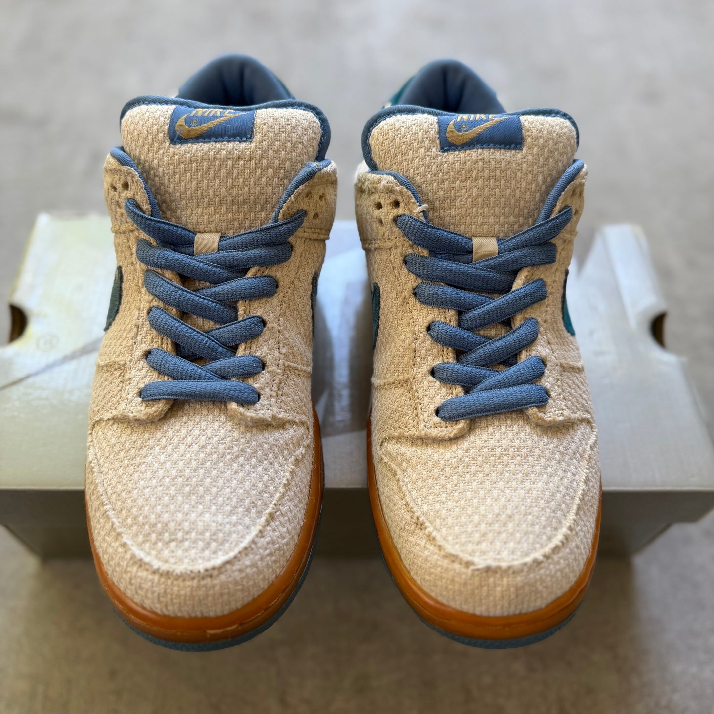 Size 9 - 2004 Nike Dunk SB Low “Blue Hemp”
