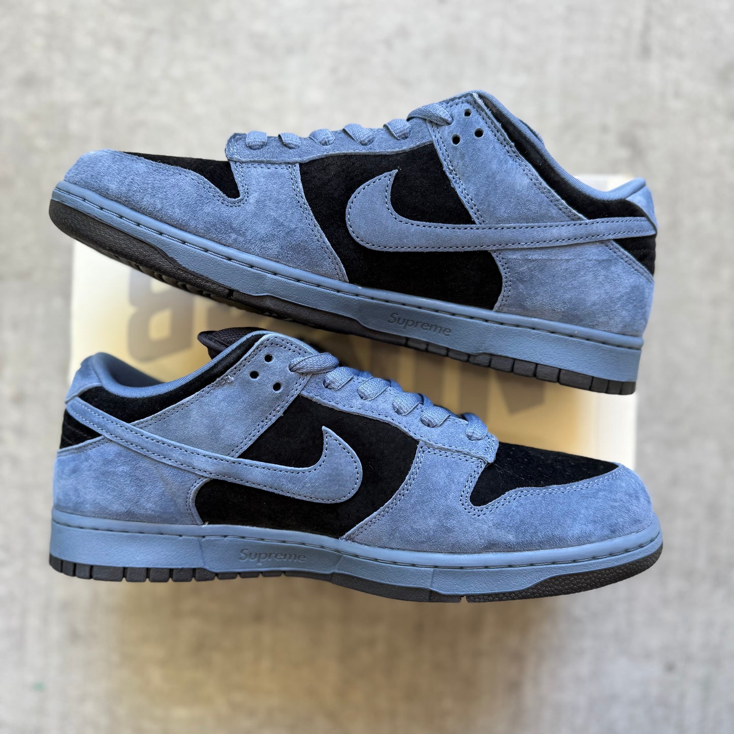 Size 12 - 2025 Supreme x Nike Dunk SB Low “94 Ocean Fog”