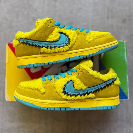 Size 7 - 2020 Grateful Dead x Nike Dunk SB Low “Yellow Bear”