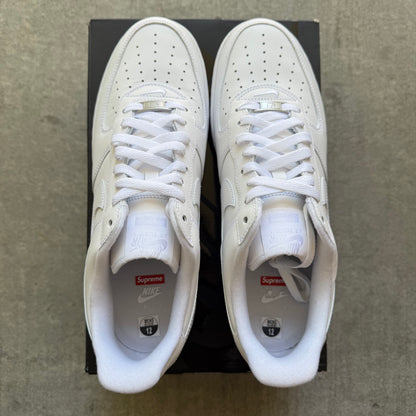 Size 12 - 2020 Supreme x Nike Air Force 1 Low “White”