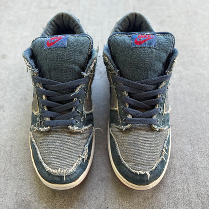 Size 10 - 2006 Nike Dunk Low CL “Denim” Reese Forbes Custom