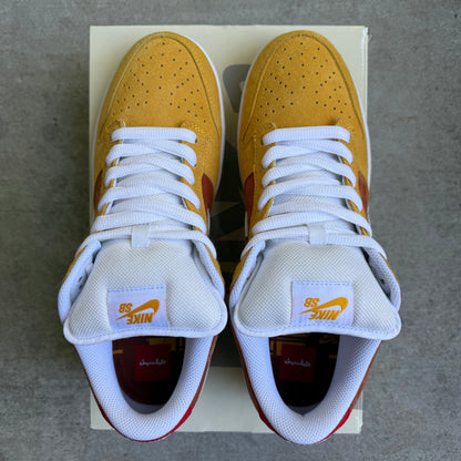 Size 10 - 2024 Chocolate Skateboards x Nike Dunk SB Low “Sun / 30th Anniversary” SAMPLE