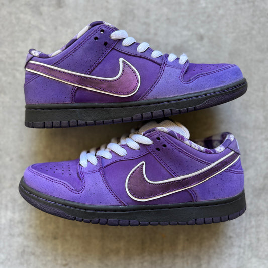 Size 7.5 - 2018 Concepts x Nike Dunk SB Low “Purple Lobster”