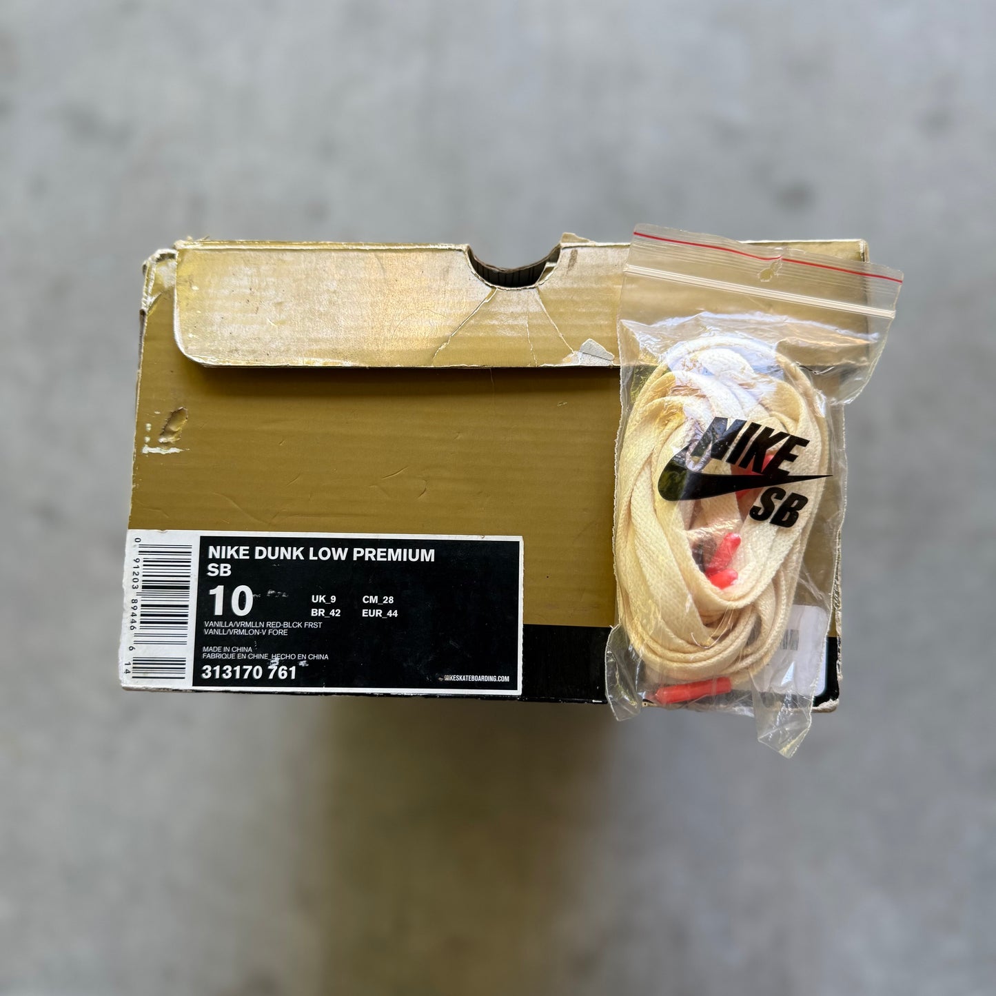 Size 10 - 2008 Nike Dunk SB Low “Mosquito”