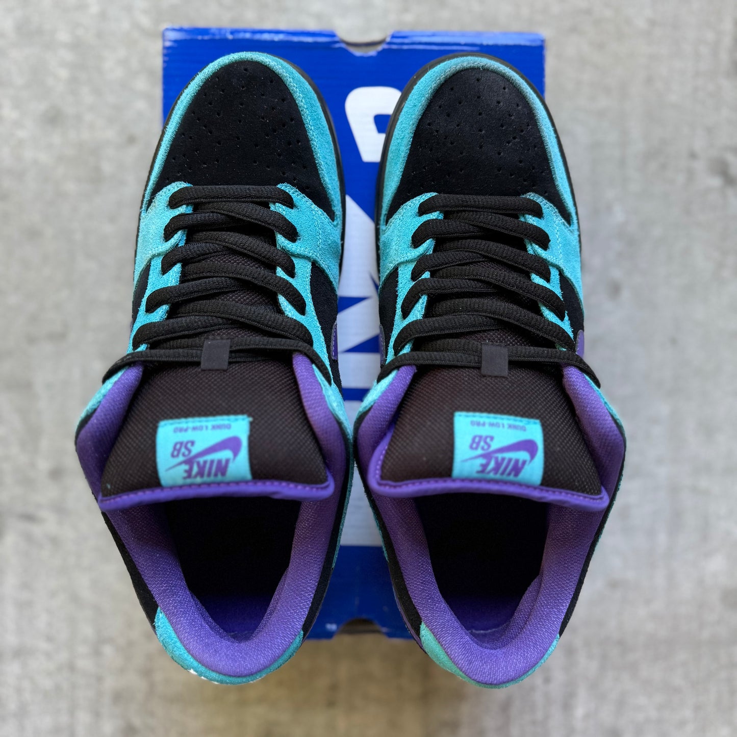 Size 10 - 2011 Nike Dunk SB Low “Skeletor”