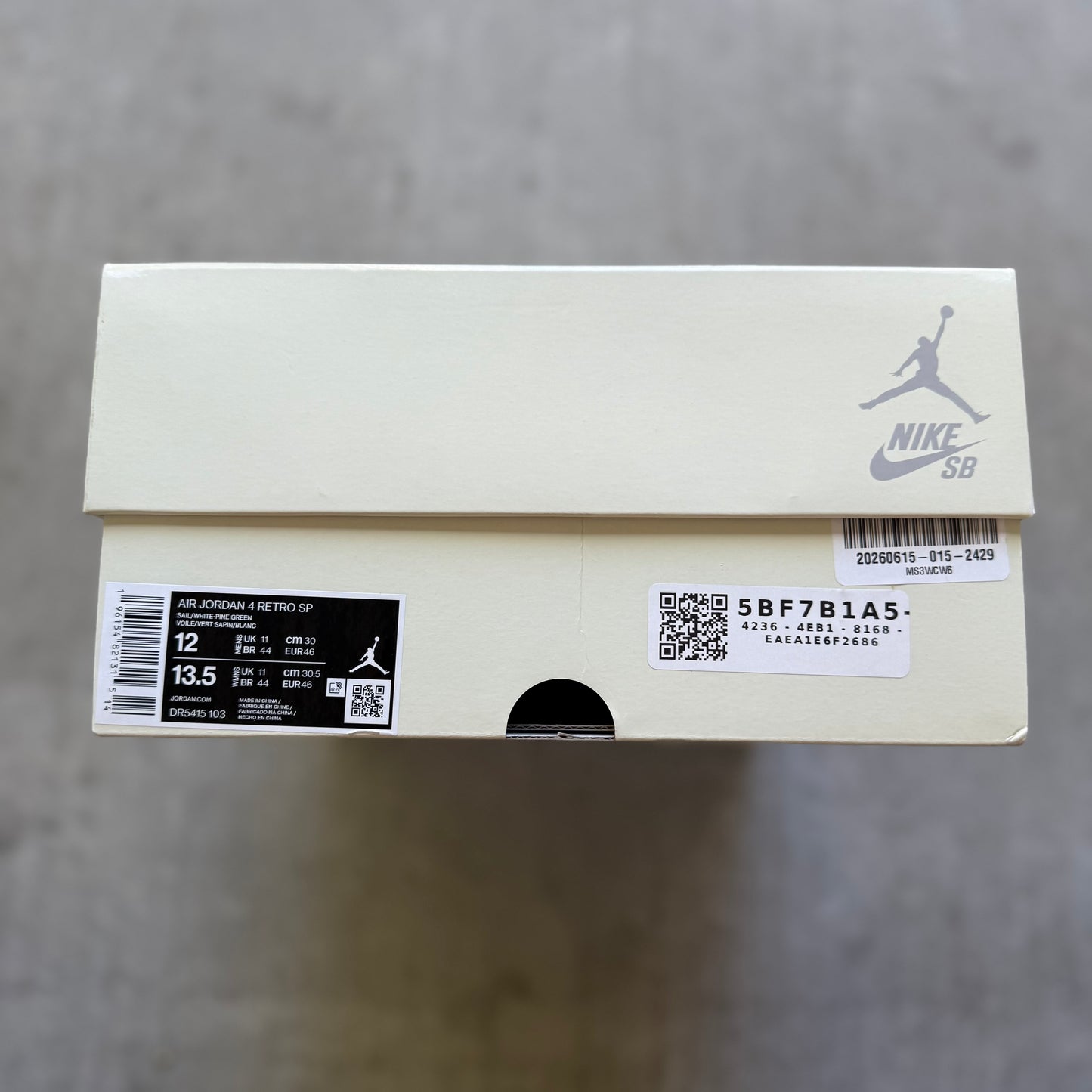 Size 12 - 2023 Nike Air Jordan 4 SB “Pine Green”