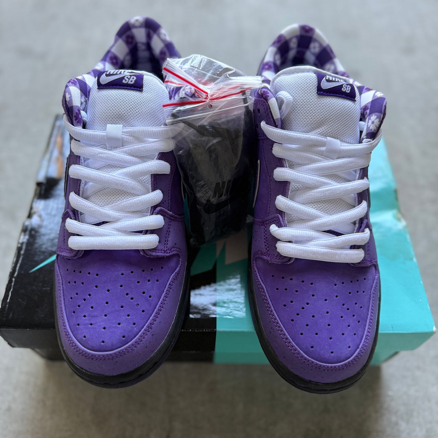 Size 10 - 2018 Concepts x Nike Dunk SB Low “Purple Lobster”