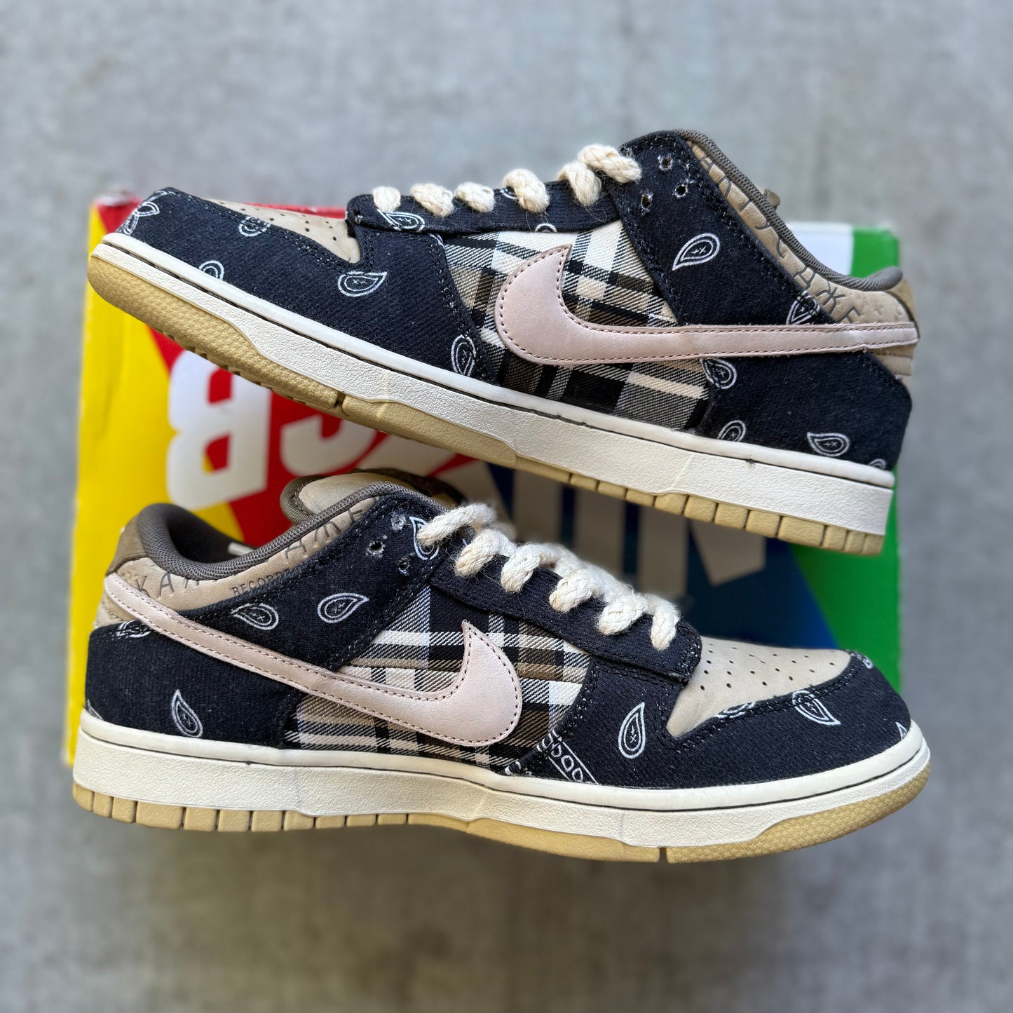 Size 9.5 - 2020 Travis Scott x Nike Dunk SB Low “Cactus Jack”