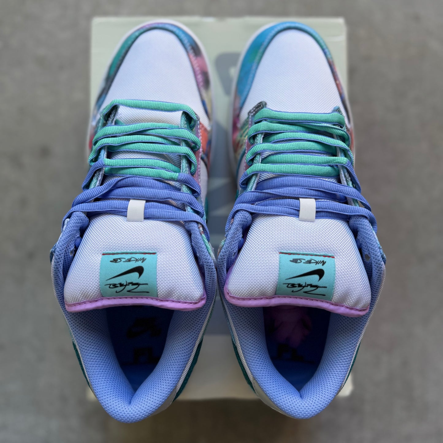 Size 11.5 - 2024 Futura x Nike Dunk SB “Bleached Aqua”
