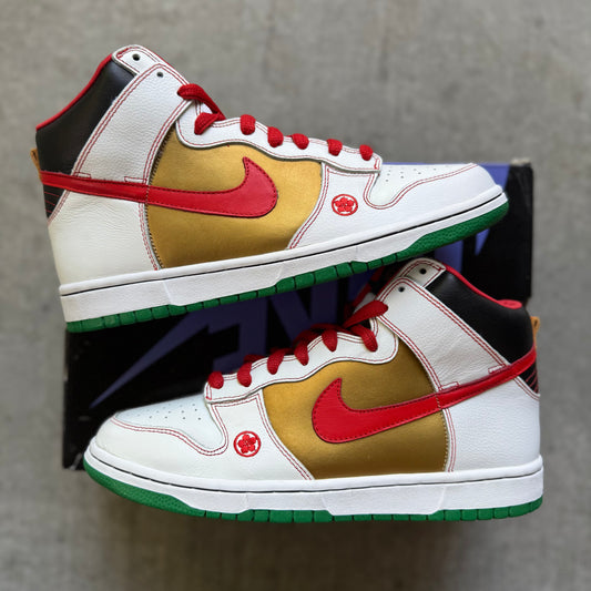 Size 9.5 - 2007 Nike Dunk SB High “Money Cat”
