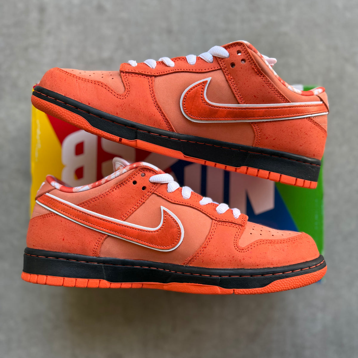 Size 9.5 - 2022 Concepts x Nike Dunk SB Low “Orange Lobster”