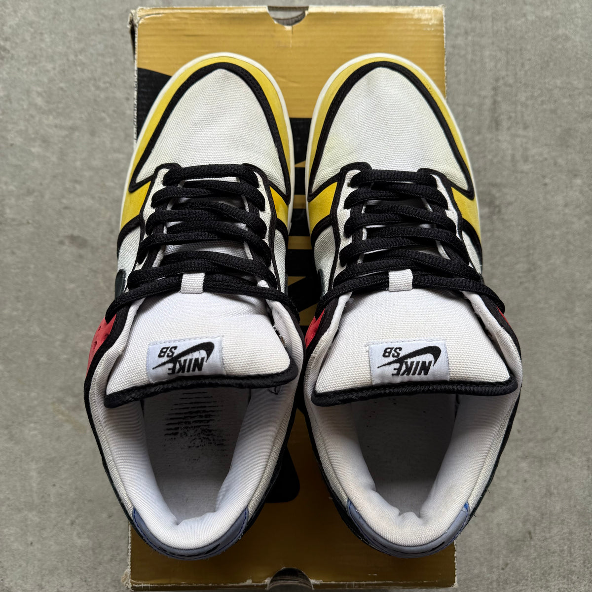 Size 10.5 - 2007 Nike Dunk SB Low “Piet Mondrian”