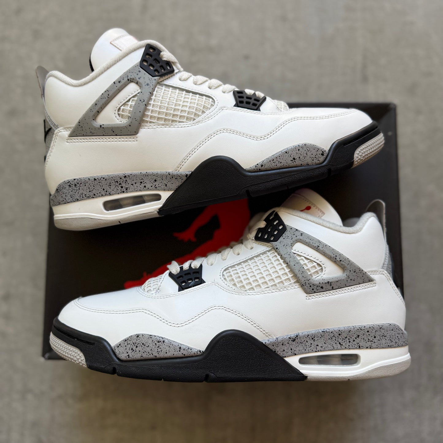 Size 11 - 2025 Nike Air Jordan 4 “White Cement”
