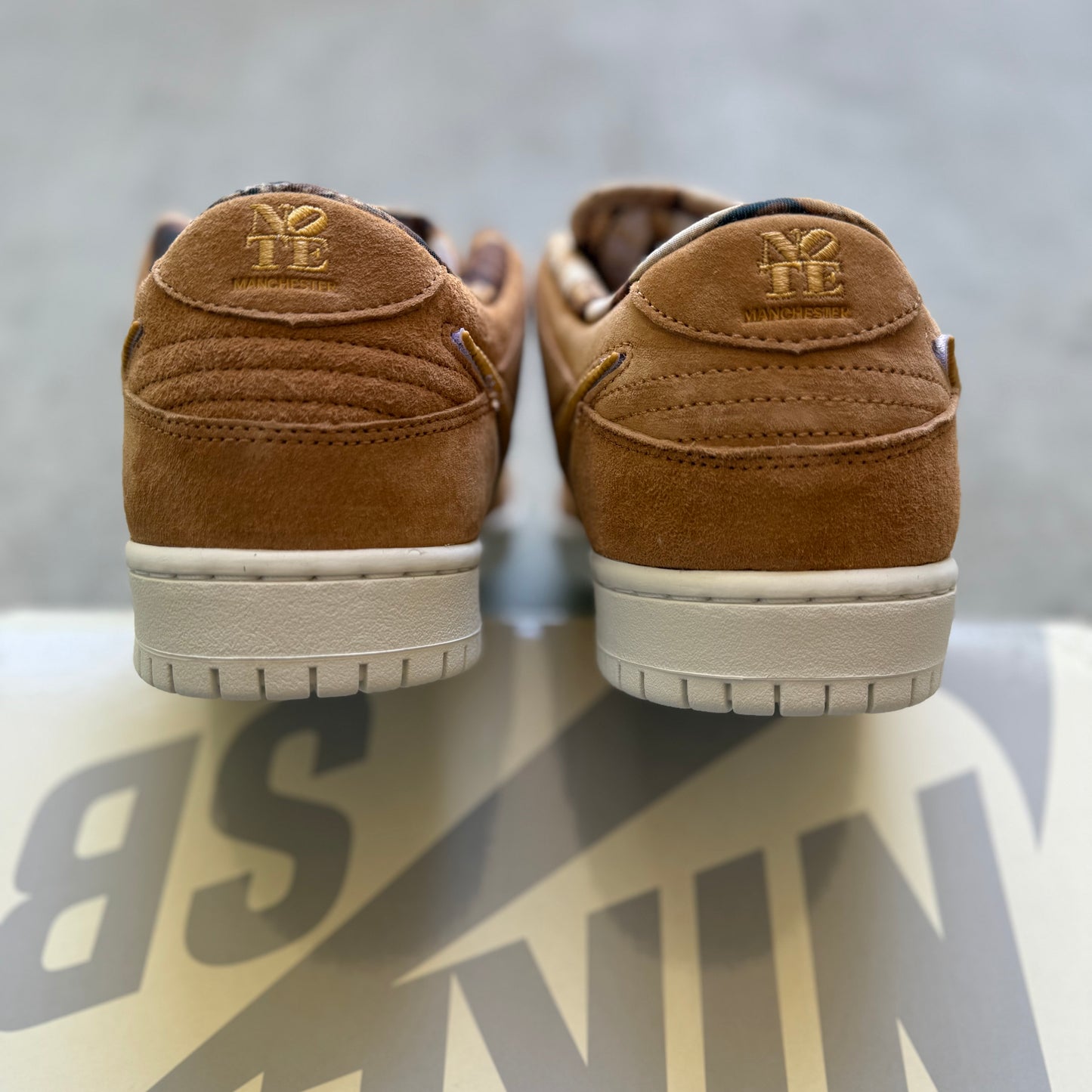 Size 11.5 - NOTE x Nike Dunk SB Low “Brew and Biscuits”