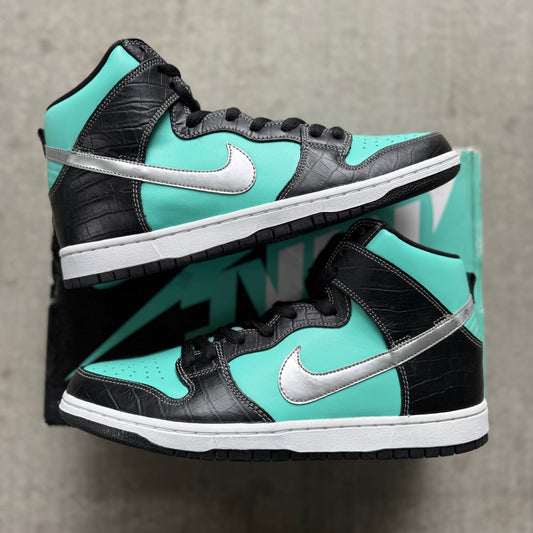 Size 11 - 2014 Diamond Supply Co. x Nike Dunk SB High “Tiffany”
