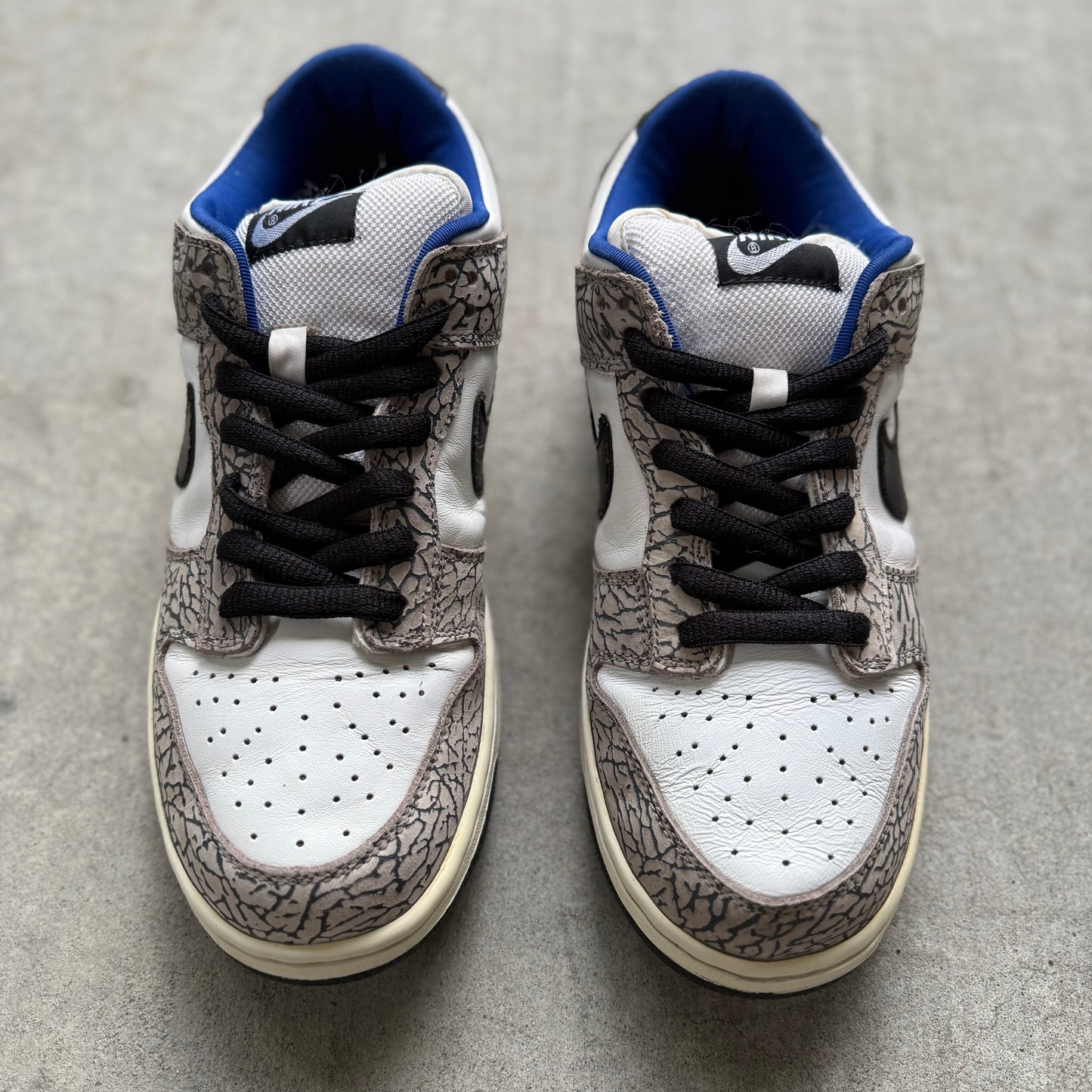 2002 Supreme x Nike Dunk SB Low “White Cement”
