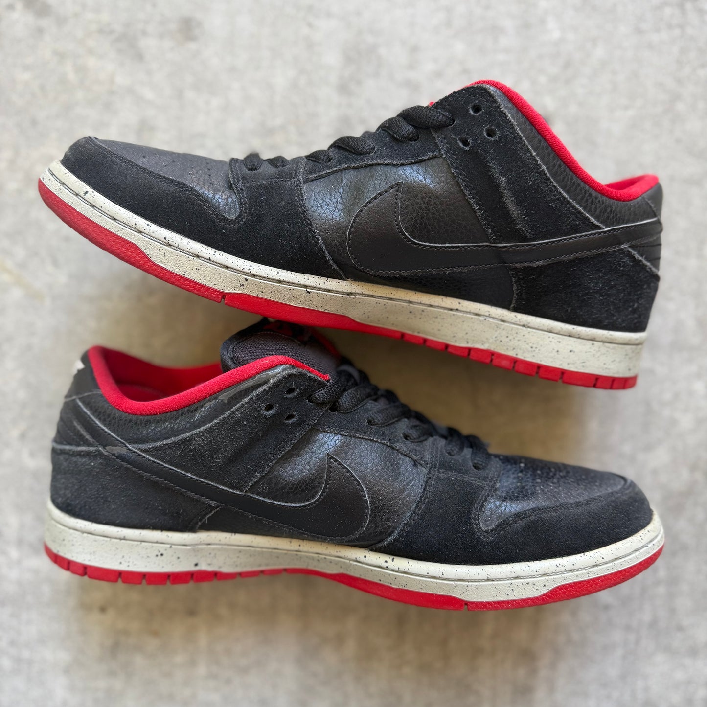 Size 11 - 2015 Nike Dunk SB Low “Black Cement”