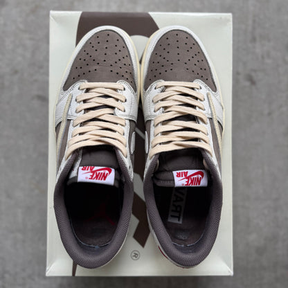 Size 8.5 - 2020 Travis Scott x Nike Air Jordan 1 Low “Reverse Mocha”