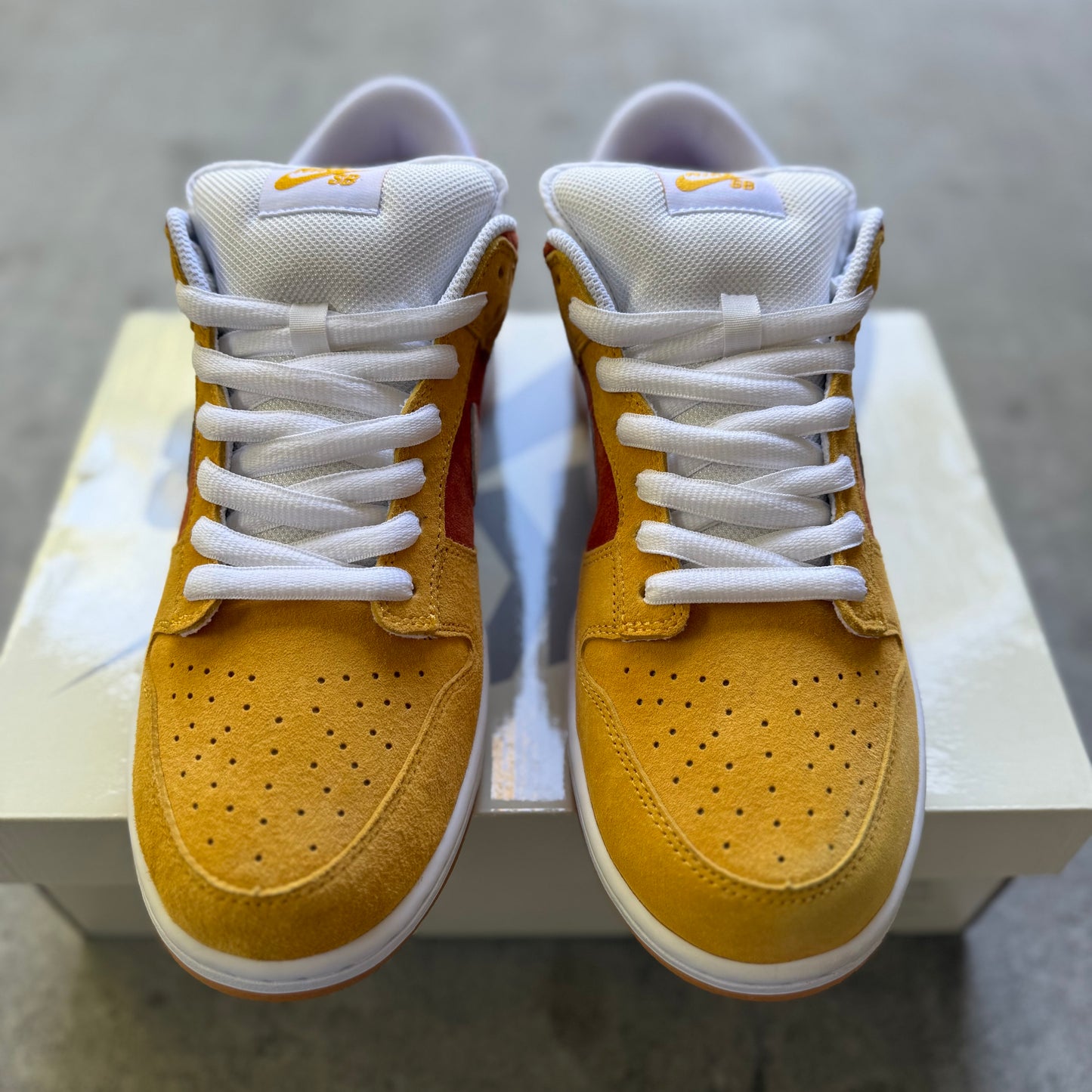 Size 10 - 2024 Chocolate Skateboards x Nike Dunk SB Low “Sun / 30th Anniversary” SAMPLE