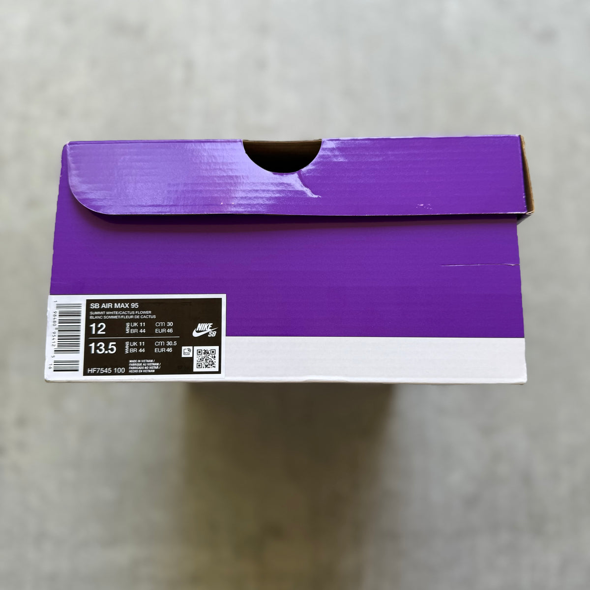 Size 12 - 2025 Nike Air Max 95 SB “Cactus Flower”