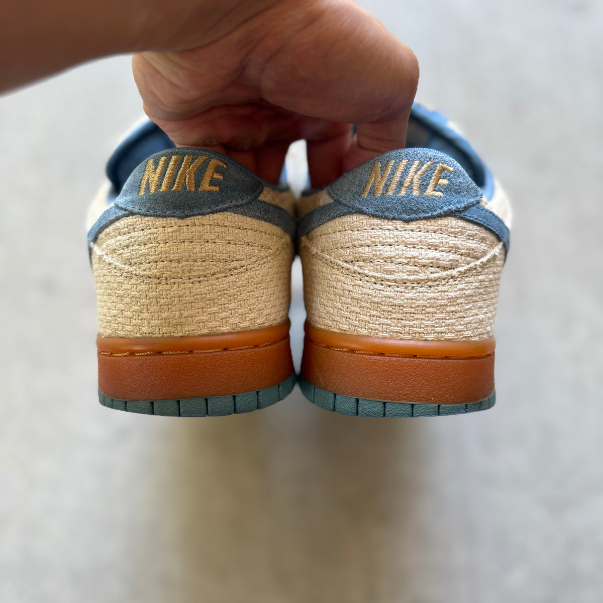 Size 10 - 2004 Nike Dunk SB Low “Cascade / Blue Hemp”