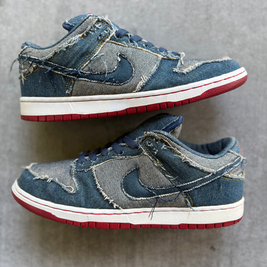 Size 10 - 2006 Nike Dunk Low CL “Denim” Reese Forbes Custom