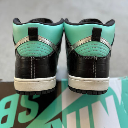 Size 13 - 2014 Diamond Supply Co. x Nike Dunk SB High “Tiffany”
