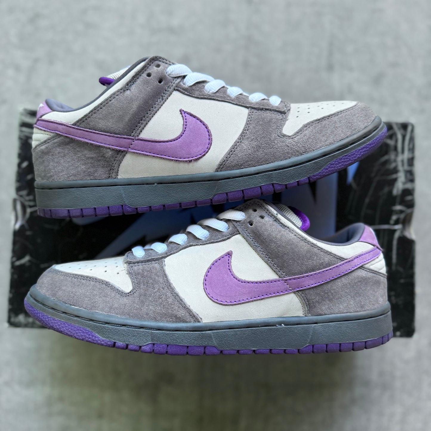 Size 10.5 - 2006 Nike Dunk SB Low "Purple Pigeon"