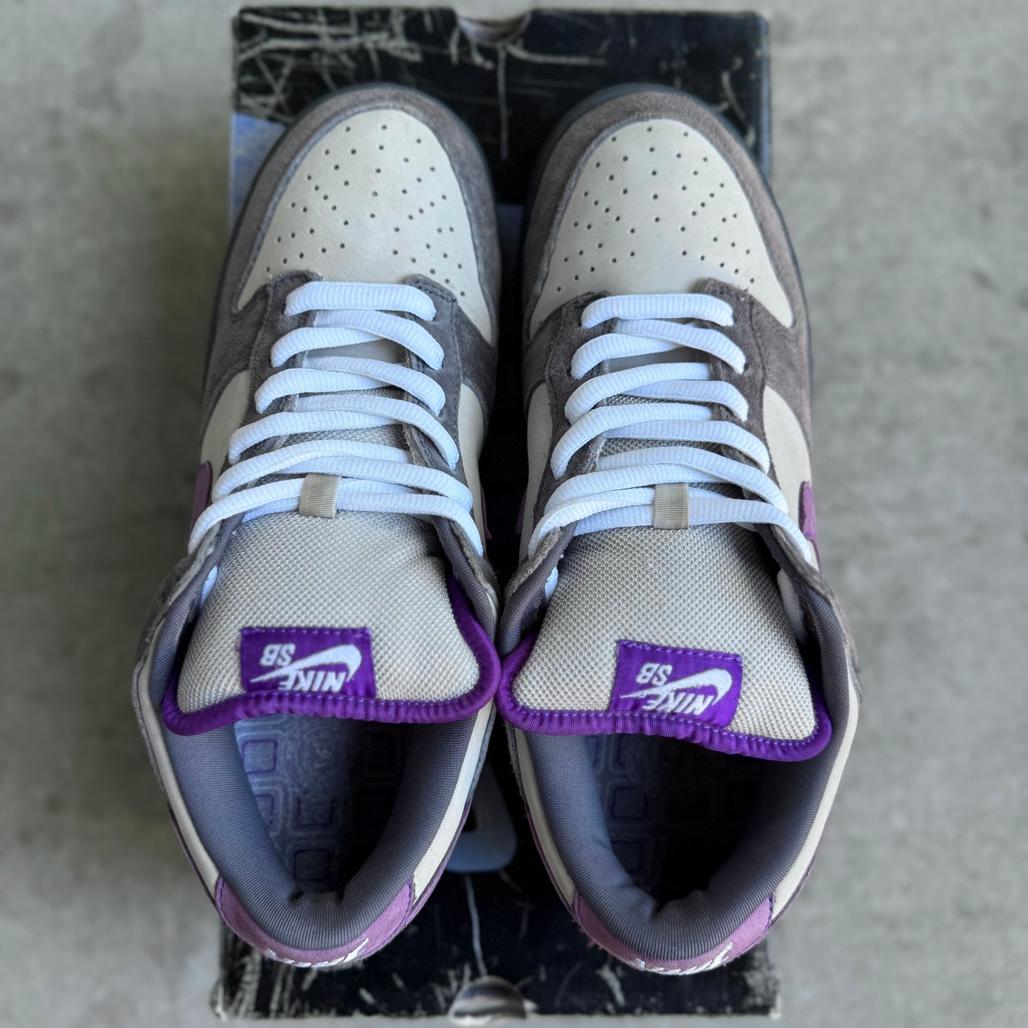 Size 10.5 - 2006 Nike Dunk SB Low "Purple Pigeon"
