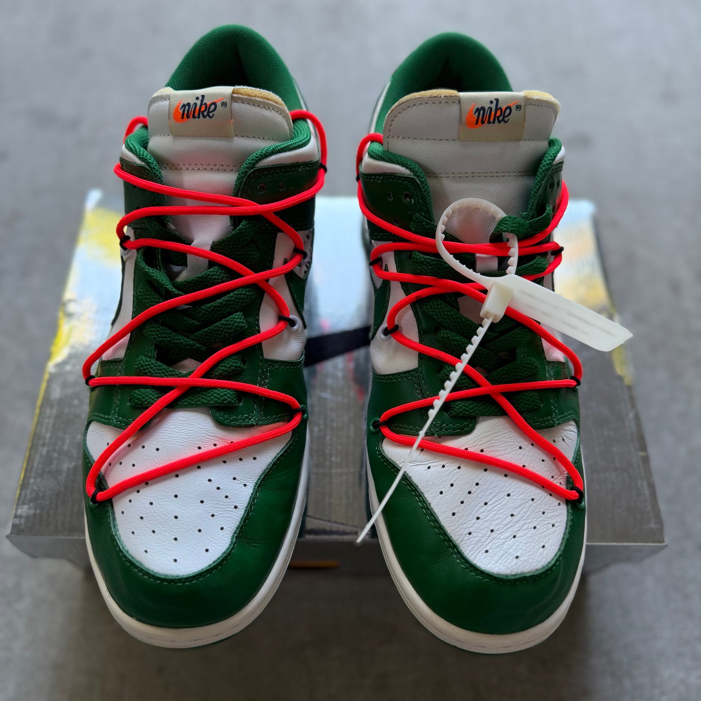 Size 12 - 2019 Off White x Nike Dunk Low "Pine Green"