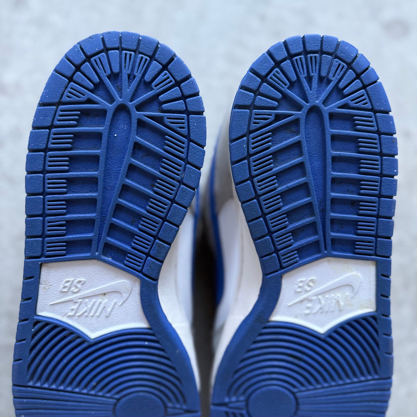 Size 11 - 2012 Nike Dunk SB Low "Matte Silver Varisty Royal"