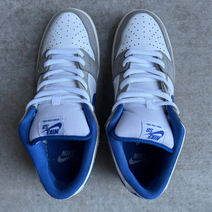Size 11 - 2012 Nike Dunk SB Low "Matte Silver Varisty Royal"