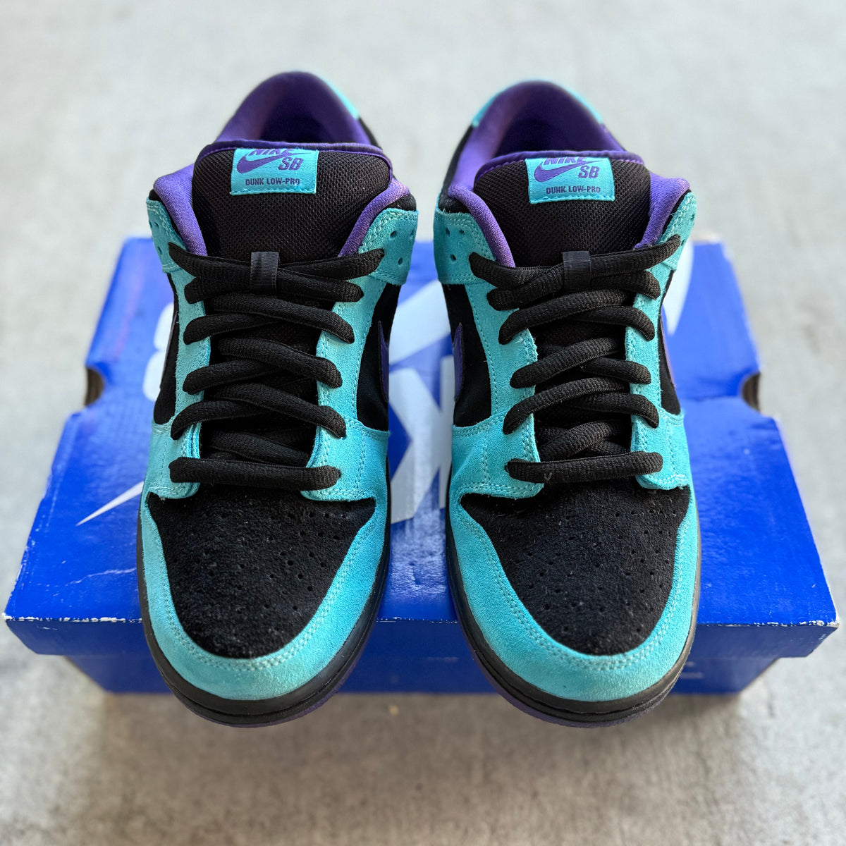 Size 10 - 2011 Nike Dunk SB Low “Skeletor”