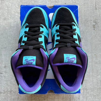 Size 10 - 2011 Nike Dunk SB Low “Skeletor”