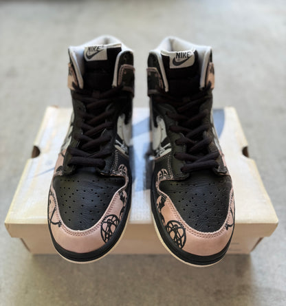 Size 13 - 2004 Futura x Nike Dunk SB High “Unkle”