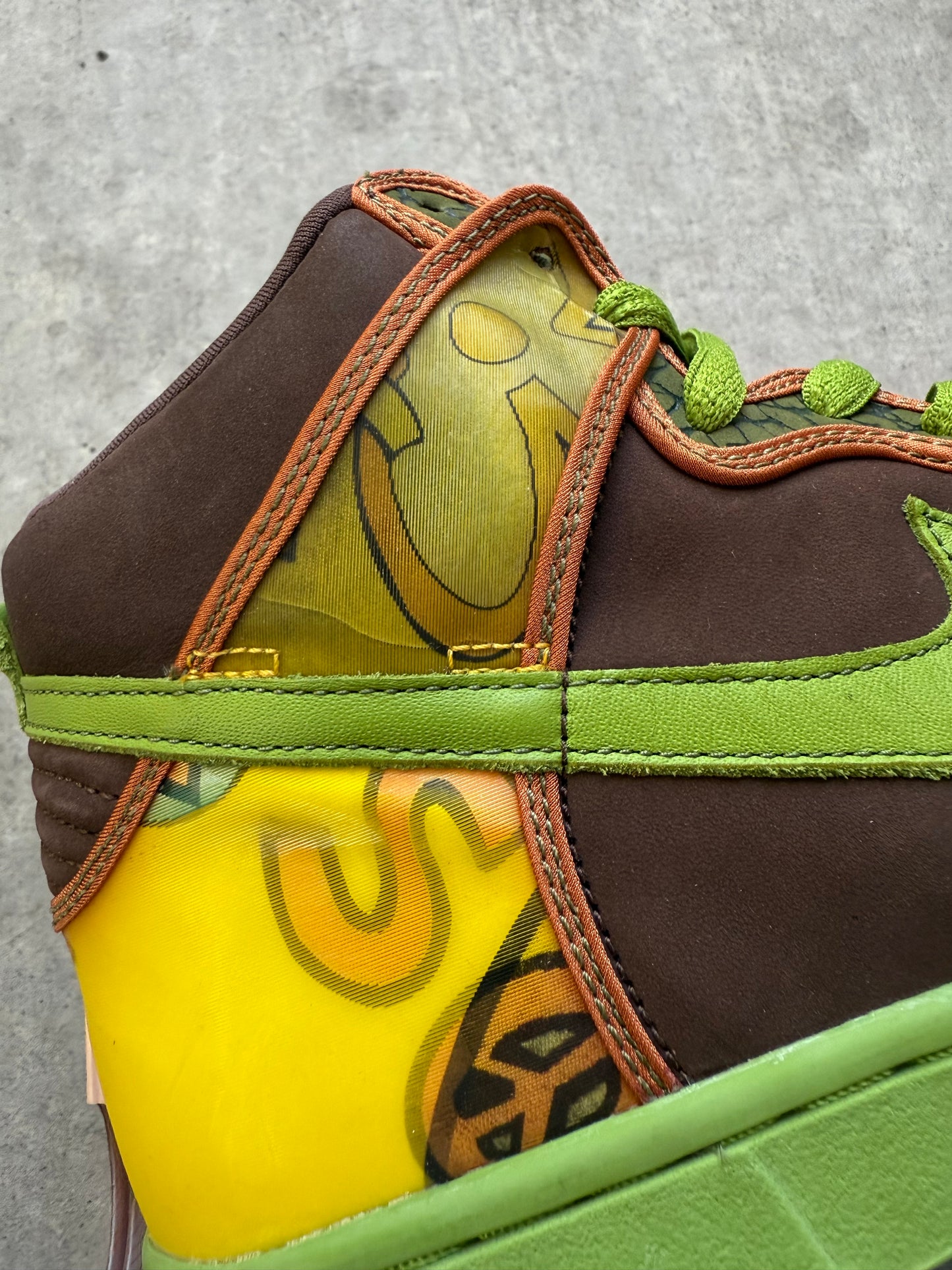 Size 9.5 - 2005 Nike Dunk SB High "De La Soul"