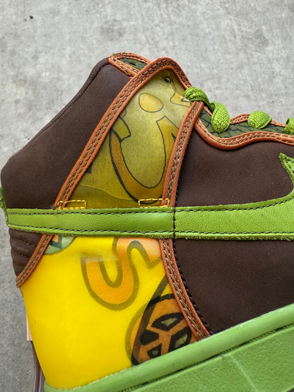 Size 9.5 - 2005 Nike Dunk SB High "De La Soul"
