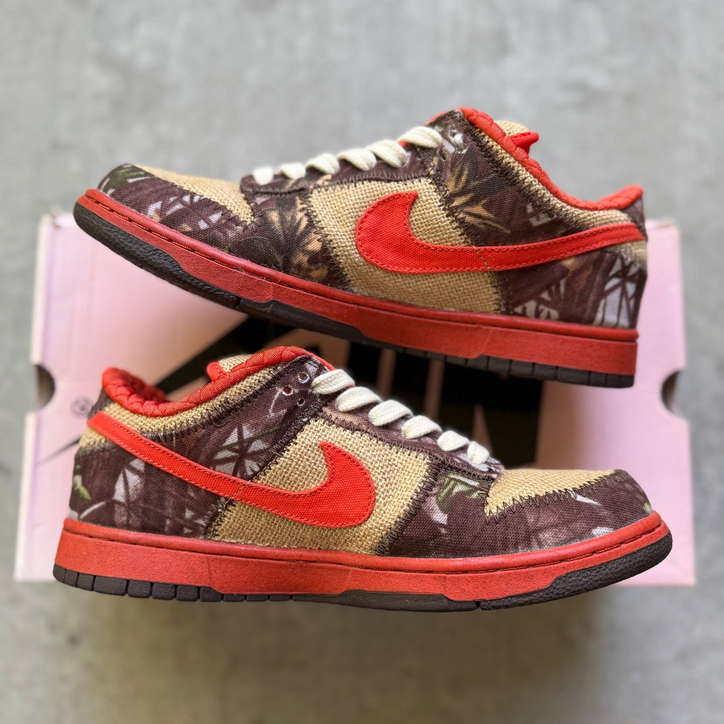 Size 10.5 - 2004 Reese Forbes x Nike Dunk SB Low "Hunter"