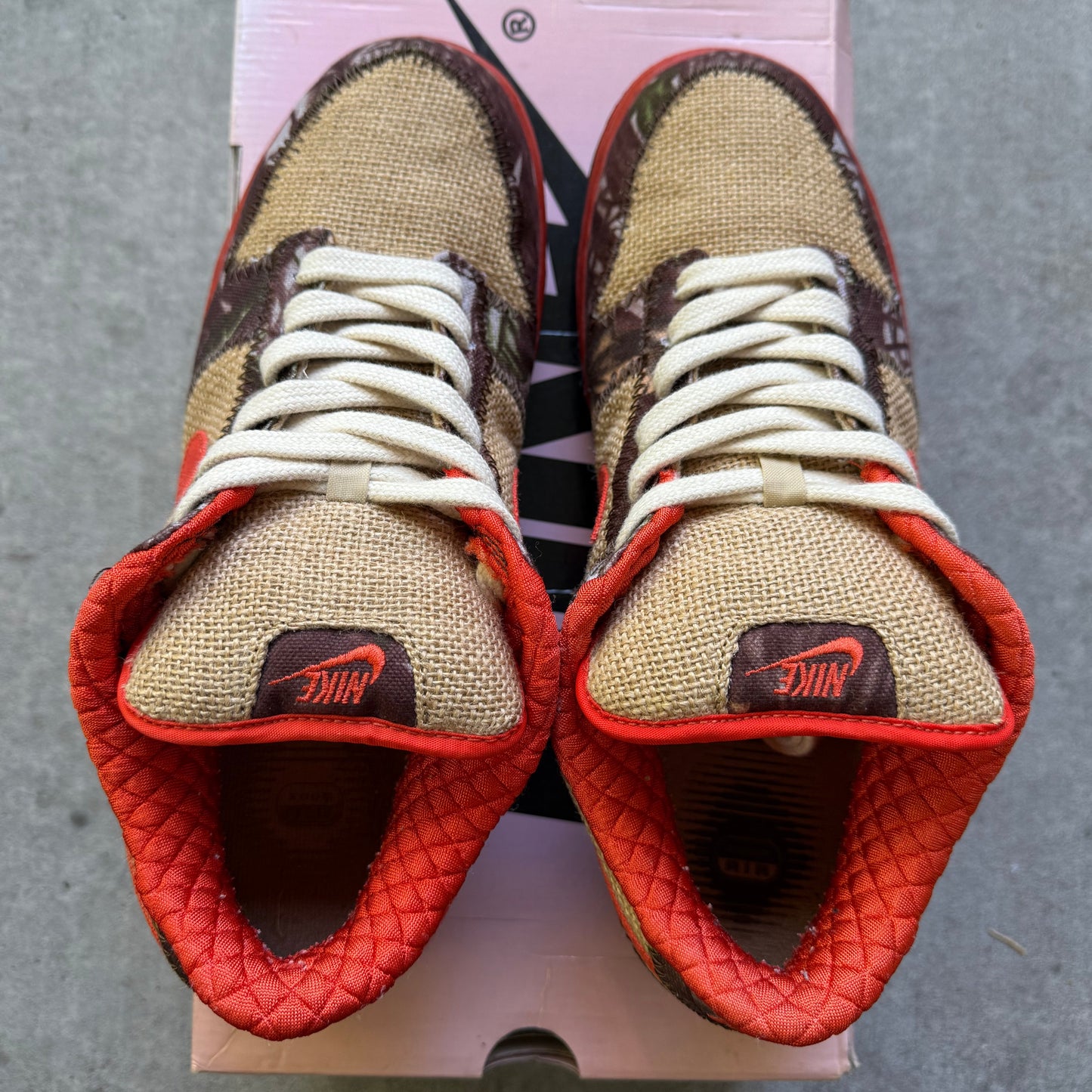 Size 10.5 - 2004 Reese Forbes x Nike Dunk SB Low "Hunter"