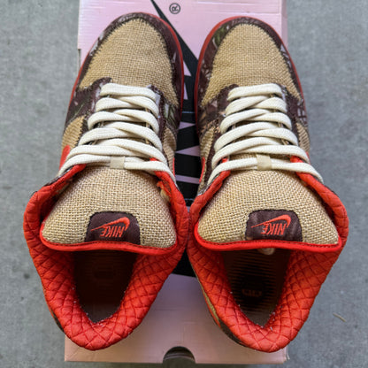 Size 10.5 - 2004 Reese Forbes x Nike Dunk SB Low "Hunter"