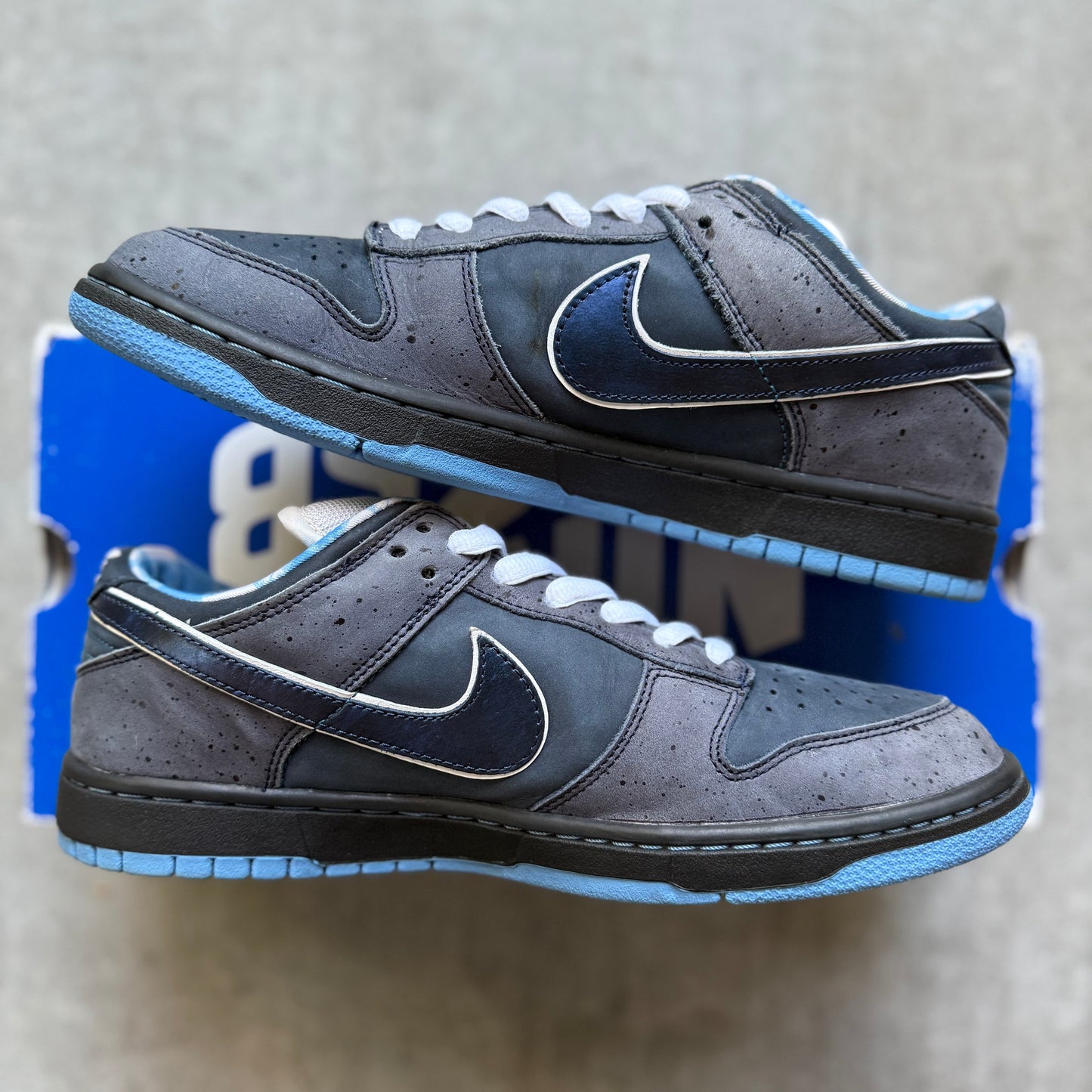 Size 9.5 - 2009 Concepts x Nike Dunk SB Low "Blue Lobster"