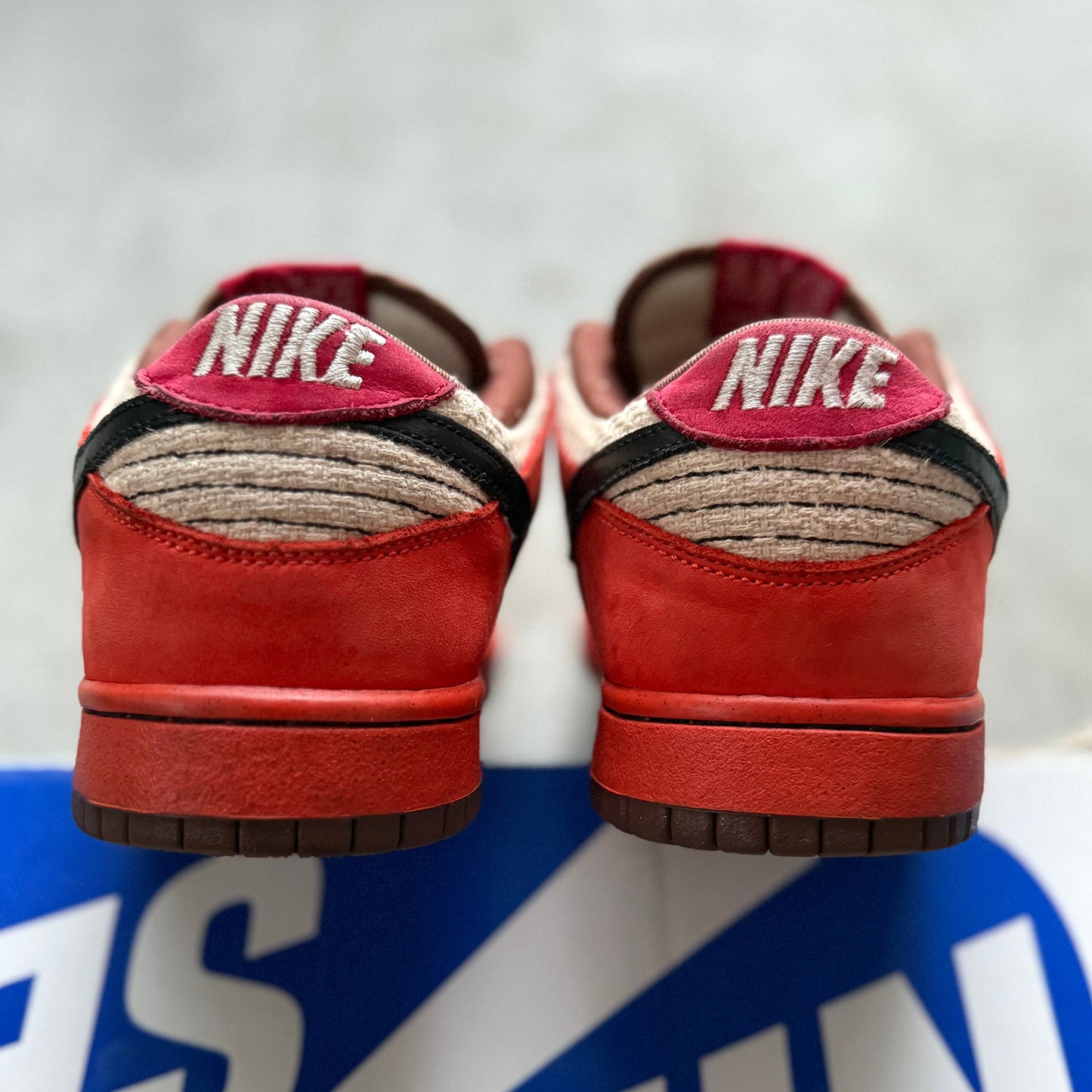 Size 9.5 - 2009 Nike Dunk SB Low "Top Ramen" / "Un-Hemp"