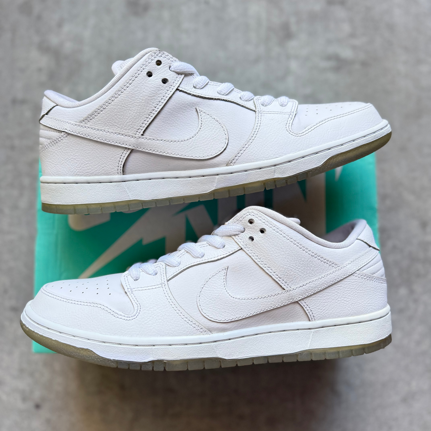 Size 12 - 2014 Nike Dunk SB Low "White Ice"