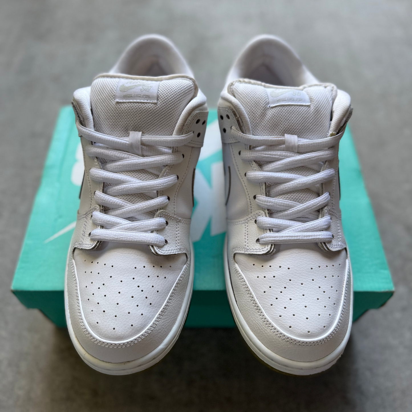 Size 12 - 2014 Nike Dunk SB Low "White Ice"